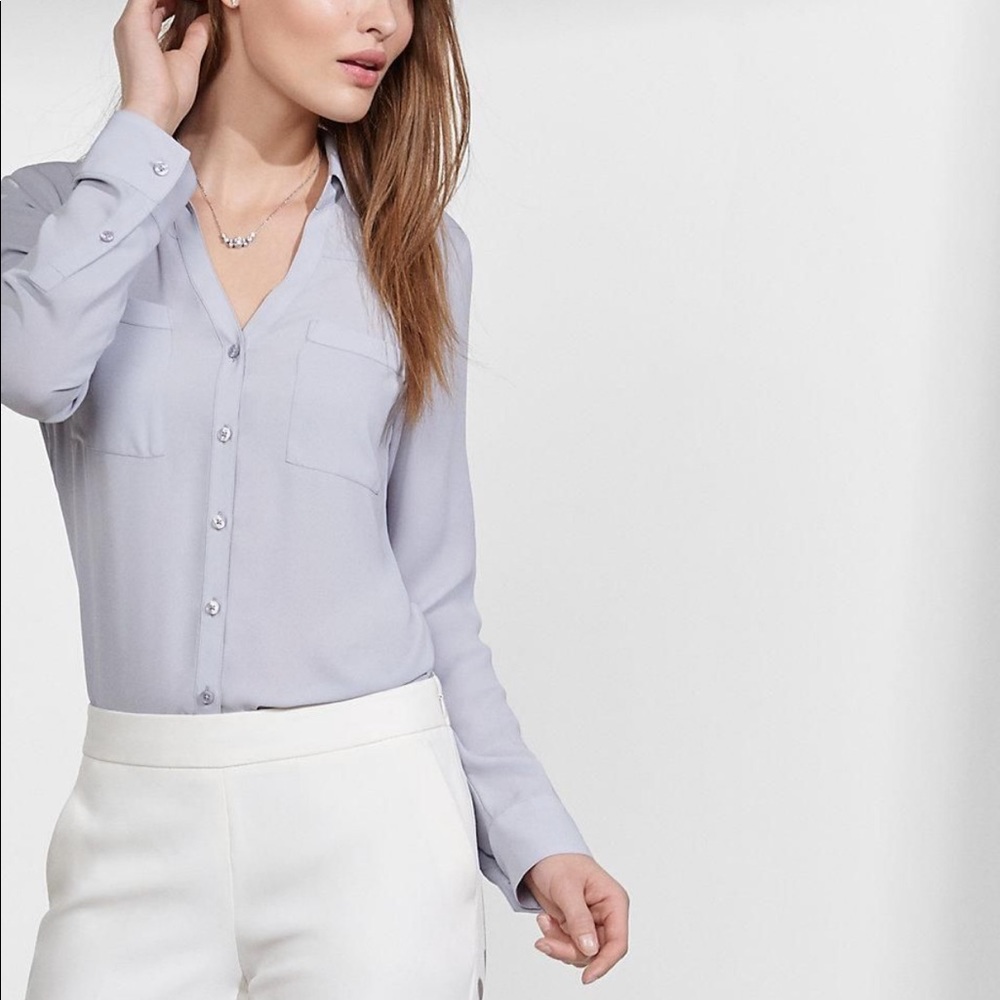 Express The Portofino Shirt Slim Fit NWOT